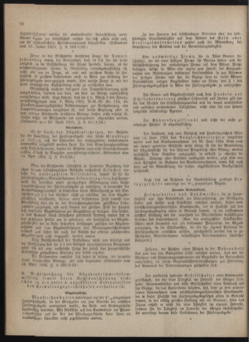 Verordnungsblatt des Wiener Magistrates. Normativbestimmungen des Gemeinderates, Stadtsenates in Angelegenheiten der Gemeindeverwaltung und polititschen Ausführung 19250831 Seite: 6