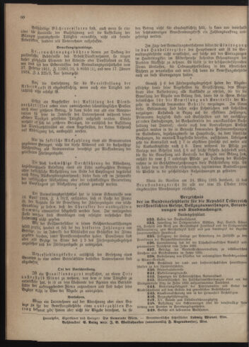 Verordnungsblatt des Wiener Magistrates. Normativbestimmungen des Gemeinderates, Stadtsenates in Angelegenheiten der Gemeindeverwaltung und polititschen Ausführung 19250831 Seite: 8