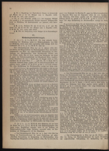 Verordnungsblatt des Wiener Magistrates. Normativbestimmungen des Gemeinderates, Stadtsenates in Angelegenheiten der Gemeindeverwaltung und polititschen Ausführung 19251031 Seite: 6