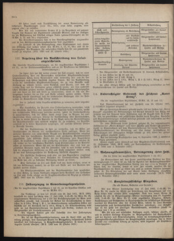 Verordnungsblatt des Wiener Magistrates. Normativbestimmungen des Gemeinderates, Stadtsenates in Angelegenheiten der Gemeindeverwaltung und polititschen Ausführung 19251130 Seite: 10