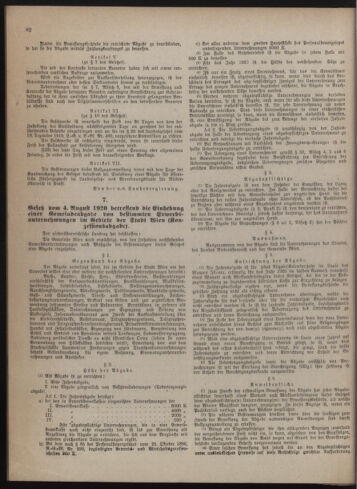 Verordnungsblatt des Wiener Magistrates. Normativbestimmungen des Gemeinderates, Stadtsenates in Angelegenheiten der Gemeindeverwaltung und polititschen Ausführung 19251130 Seite: 6