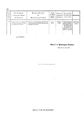 Verordnungsblatt für die Verwaltungszweige des österreichischen Handelsministeriums 18530730 Seite: 14