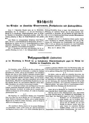 Verordnungsblatt für die Verwaltungszweige des österreichischen Handelsministeriums 18540228 Seite: 7