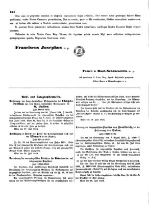 Verordnungsblatt für die Verwaltungszweige des österreichischen Handelsministeriums 18540726 Seite: 6