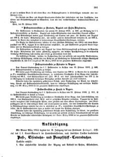 Verordnungsblatt für die Verwaltungszweige des österreichischen Handelsministeriums 18550301 Seite: 7