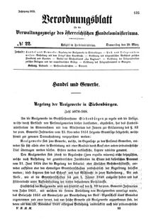 Verordnungsblatt für die Verwaltungszweige des österreichischen Handelsministeriums 18550329 Seite: 9