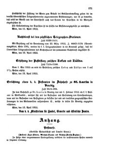 Verordnungsblatt für die Verwaltungszweige des österreichischen Handelsministeriums 18550419 Seite: 5