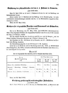 Verordnungsblatt für die Verwaltungszweige des österreichischen Handelsministeriums 18550427 Seite: 11