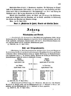 Verordnungsblatt für die Verwaltungszweige des österreichischen Handelsministeriums 18550427 Seite: 3