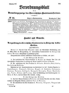 Verordnungsblatt für die Verwaltungszweige des österreichischen Handelsministeriums 18550605 Seite: 9