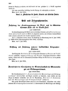 Verordnungsblatt für die Verwaltungszweige des österreichischen Handelsministeriums 18550720 Seite: 10