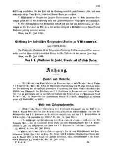 Verordnungsblatt für die Verwaltungszweige des österreichischen Handelsministeriums 18550801 Seite: 21