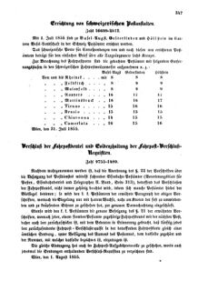 Verordnungsblatt für die Verwaltungszweige des österreichischen Handelsministeriums 18550810 Seite: 11