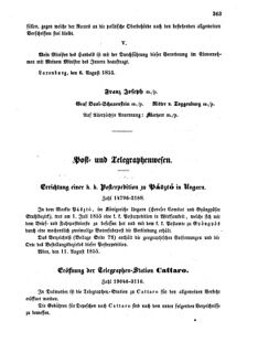 Verordnungsblatt für die Verwaltungszweige des österreichischen Handelsministeriums 18550824 Seite: 3