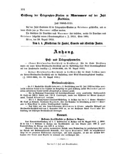 Verordnungsblatt für die Verwaltungszweige des österreichischen Handelsministeriums 18550831 Seite: 4