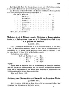 Verordnungsblatt für die Verwaltungszweige des österreichischen Handelsministeriums 18551013 Seite: 17