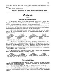 Verordnungsblatt für die Verwaltungszweige des österreichischen Handelsministeriums 18551020 Seite: 15