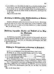 Verordnungsblatt für die Verwaltungszweige des österreichischen Handelsministeriums 18551107 Seite: 11