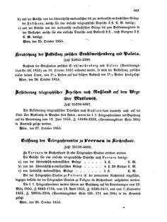 Verordnungsblatt für die Verwaltungszweige des österreichischen Handelsministeriums 18551107 Seite: 3