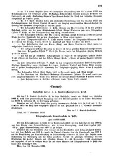 Verordnungsblatt für die Verwaltungszweige des österreichischen Handelsministeriums 18551121 Seite: 19