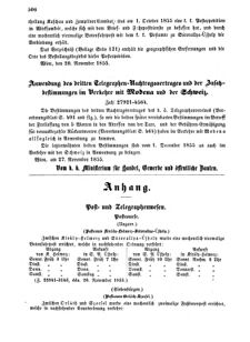 Verordnungsblatt für die Verwaltungszweige des österreichischen Handelsministeriums 18551204 Seite: 12