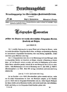 Verordnungsblatt für die Verwaltungszweige des österreichischen Handelsministeriums 18551205 Seite: 25