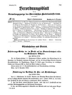 Verordnungsblatt für die Verwaltungszweige des österreichischen Handelsministeriums 18551215 Seite: 1