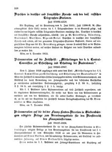 Verordnungsblatt für die Verwaltungszweige des österreichischen Handelsministeriums 18551222 Seite: 14