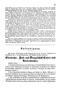 Verordnungsblatt für die Verwaltungszweige des österreichischen Handelsministeriums 18560116 Seite: 11