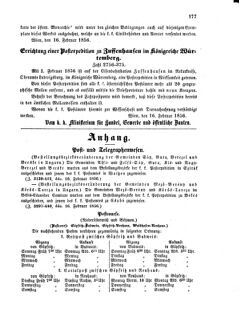 Verordnungsblatt für die Verwaltungszweige des österreichischen Handelsministeriums 18560222 Seite: 5