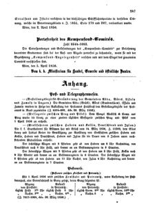 Verordnungsblatt für die Verwaltungszweige des österreichischen Handelsministeriums 18560411 Seite: 3