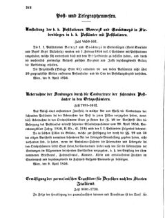 Verordnungsblatt für die Verwaltungszweige des österreichischen Handelsministeriums 18560505 Seite: 2