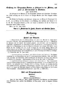 Verordnungsblatt für die Verwaltungszweige des österreichischen Handelsministeriums 18560703 Seite: 3