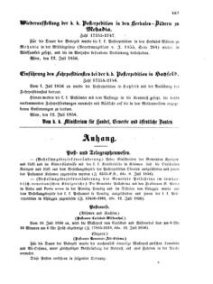 Verordnungsblatt für die Verwaltungszweige des österreichischen Handelsministeriums 18560717 Seite: 3