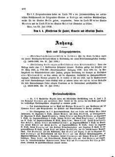 Verordnungsblatt für die Verwaltungszweige des österreichischen Handelsministeriums 18560731 Seite: 6