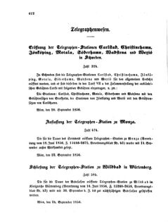 Verordnungsblatt für die Verwaltungszweige des österreichischen Handelsministeriums 18561003 Seite: 2