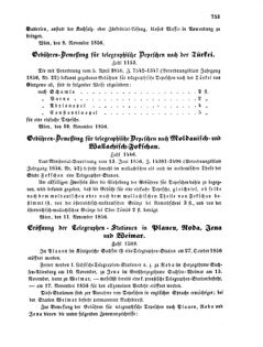 Verordnungsblatt für die Verwaltungszweige des österreichischen Handelsministeriums 18561122 Seite: 7