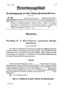 Verordnungsblatt für die Verwaltungszweige des österreichischen Handelsministeriums 18561206 Seite: 1