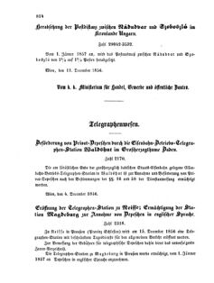 Verordnungsblatt für die Verwaltungszweige des österreichischen Handelsministeriums 18561220 Seite: 6