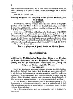 Verordnungsblatt für die Verwaltungszweige des österreichischen Handelsministeriums 18570102 Seite: 2