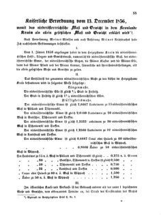 Verordnungsblatt für die Verwaltungszweige des österreichischen Handelsministeriums 18570205 Seite: 3