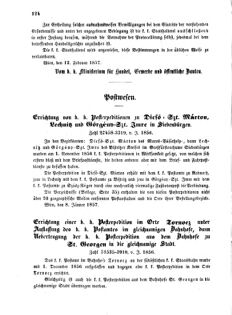 Verordnungsblatt für die Verwaltungszweige des österreichischen Handelsministeriums 18570220 Seite: 2