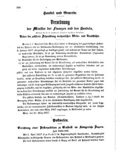 Verordnungsblatt für die Verwaltungszweige des österreichischen Handelsministeriums 18570410 Seite: 2