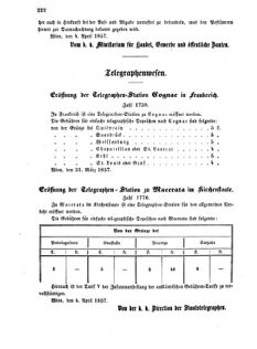 Verordnungsblatt für die Verwaltungszweige des österreichischen Handelsministeriums 18570410 Seite: 4