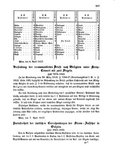 Verordnungsblatt für die Verwaltungszweige des österreichischen Handelsministeriums 18570420 Seite: 3