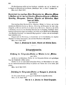 Verordnungsblatt für die Verwaltungszweige des österreichischen Handelsministeriums 18570420 Seite: 4