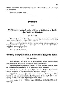 Verordnungsblatt für die Verwaltungszweige des österreichischen Handelsministeriums 18570428 Seite: 3