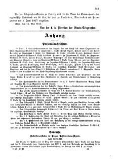 Verordnungsblatt für die Verwaltungszweige des österreichischen Handelsministeriums 18570525 Seite: 5