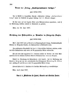 Verordnungsblatt für die Verwaltungszweige des österreichischen Handelsministeriums 18570617 Seite: 6