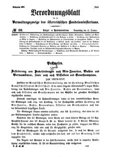 Verordnungsblatt für die Verwaltungszweige des österreichischen Handelsministeriums 18571015 Seite: 1